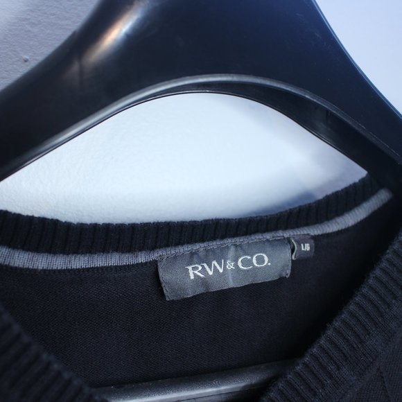 Black RW & CO oversized vest - Picture 3 of 4